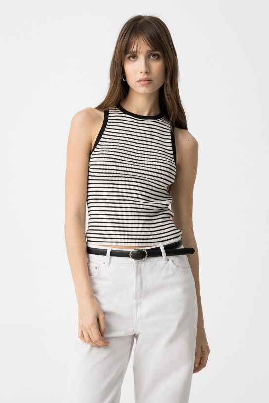 Tiffosi Rhods_1 - Blank & White Stripe