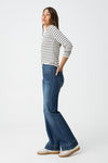 Tiffosi Olivia Straight Leg Jeans - Dark Blue