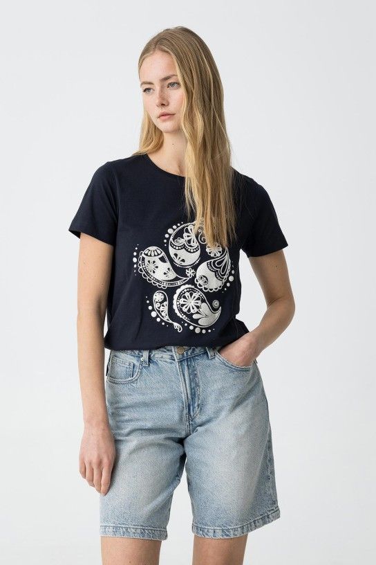 Tiffosi Brandy T Shirt - Lyons Blue