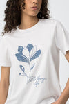 Tiffosi Flora Short-sleeved T-shirt -White
