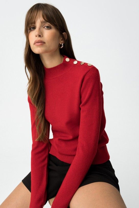 Tiffosi Bauhaus Knit - Chili Pepper