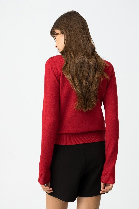 Tiffosi Bauhaus Knit - Chili Pepper