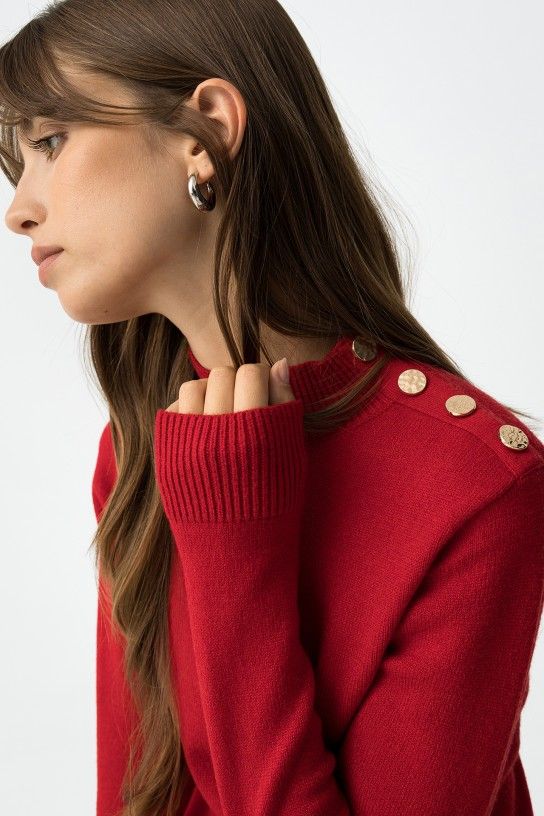 Tiffosi Bauhaus Knit - Chili Pepper