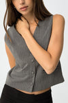Tiffosi Riley Waist Coat - Grey