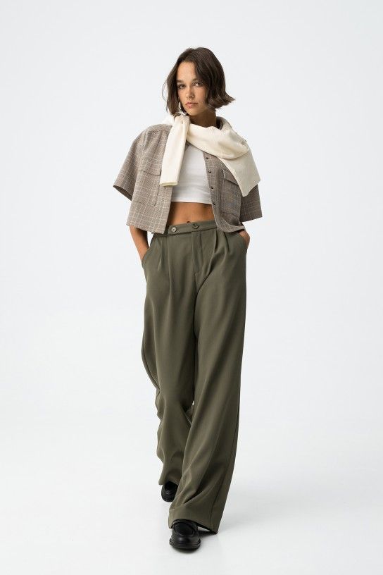 Tiffosi Hank Trouser - Patina Green