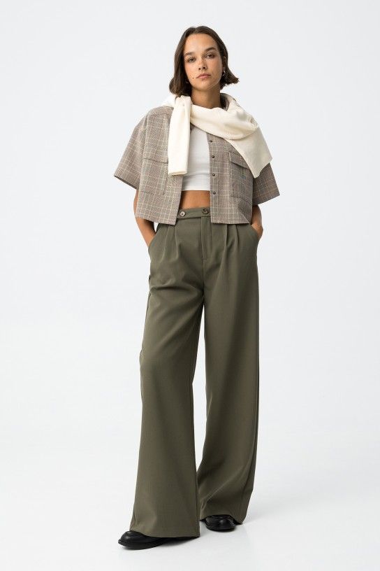 Tiffosi Hank Trouser - Patina Green