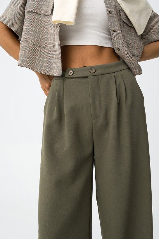 Tiffosi Hank Trouser - Patina Green