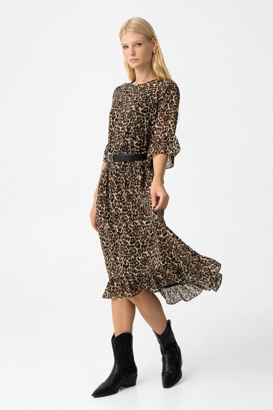 Tiffosi Jurassic Dress - Birch