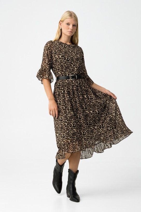 Tiffosi Jurassic Dress - Birch
