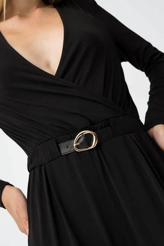 Tiffosi  Preppy Jumpsuit - Black
