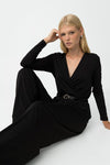 Tiffosi  Preppy Jumpsuit - Black