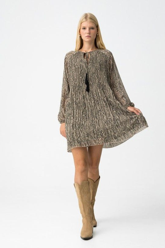 Tiffosi Pop Dress - Patina grenn