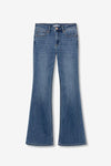 Tiffosi Zoe Flared Jeans - Mid Blue Denim