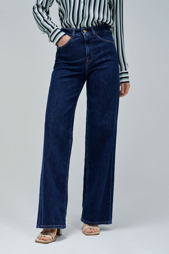 Salsa Faith Push In Jeans - Dark Denim