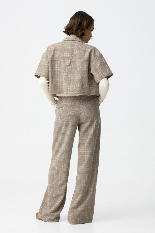 Tiffosi Panny Trouser - Check