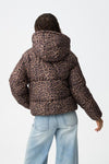 Tiffosi Stutz Leopard Coat - Chocolate