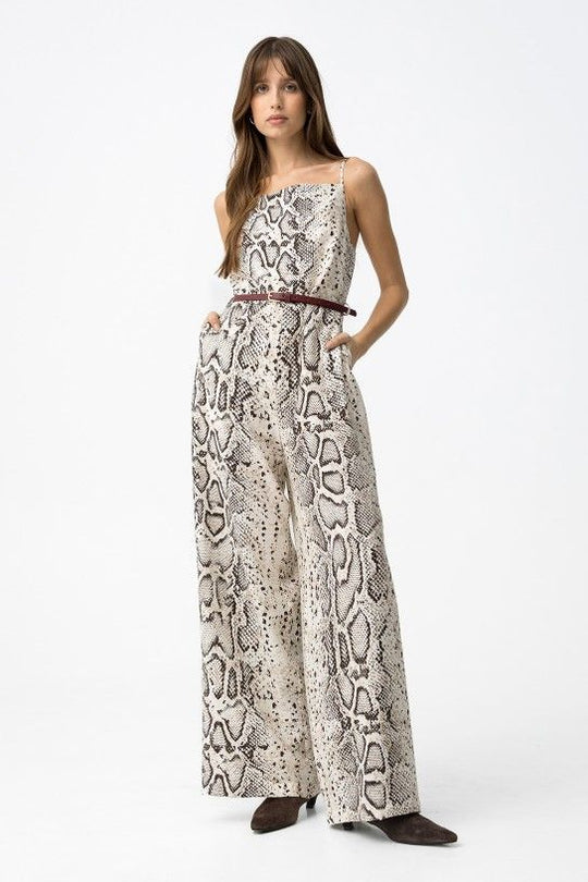 Tiffosi Vilarinho Jumpsuit - Snake Print