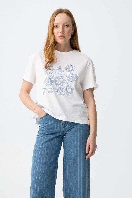 Tiffosi Peyton T Shirt - White