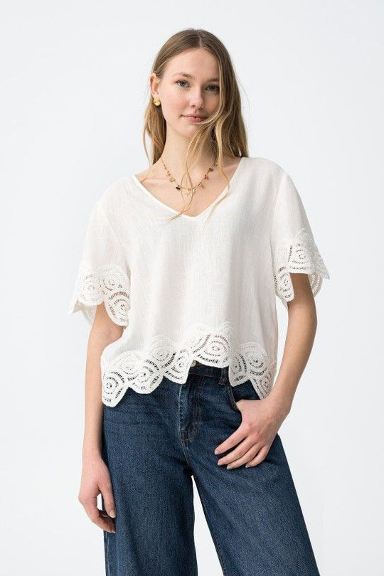 Tiffosi Volare Top - Star White