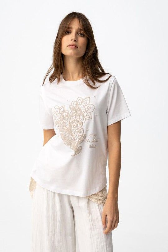 Tiffosi Angel T Shirt - White