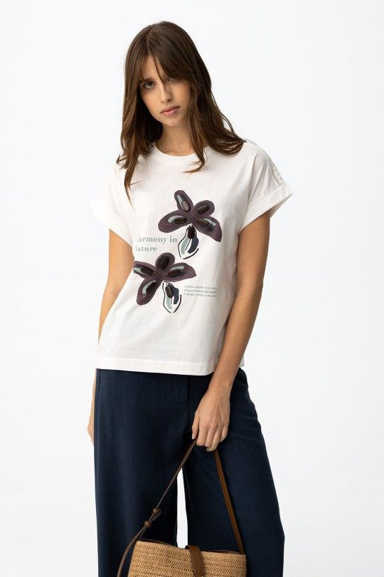 Tiffosi Jermaine T Shirt - Star White