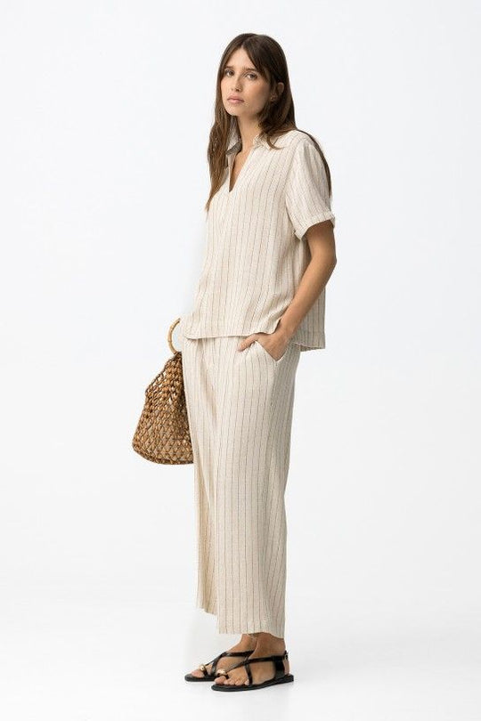 Tiffosi Julie Trousers - Beige
