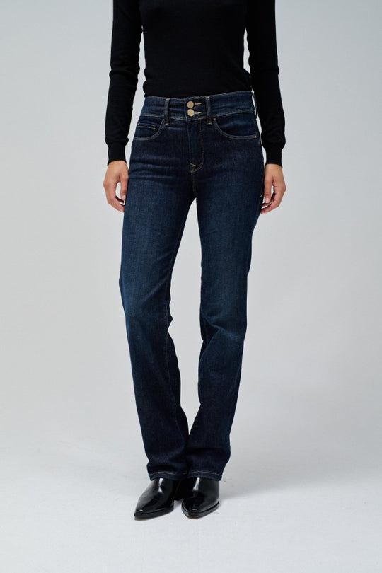 Salsa Jeans Secre Push In Straight - Blue