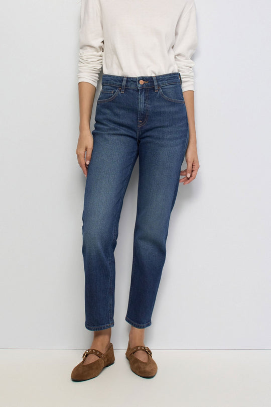 Salsa True Cropped Slim Jeans - Blue