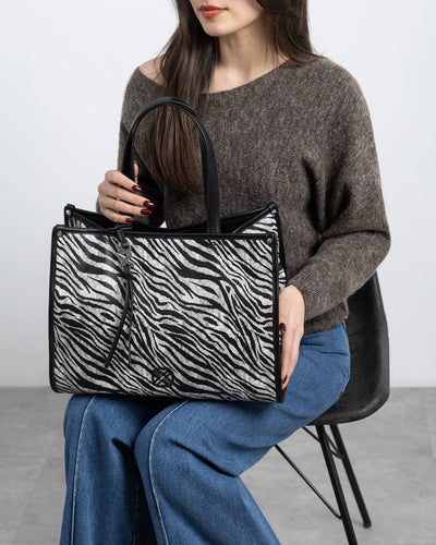 XTI Handbag Zebra - 184485