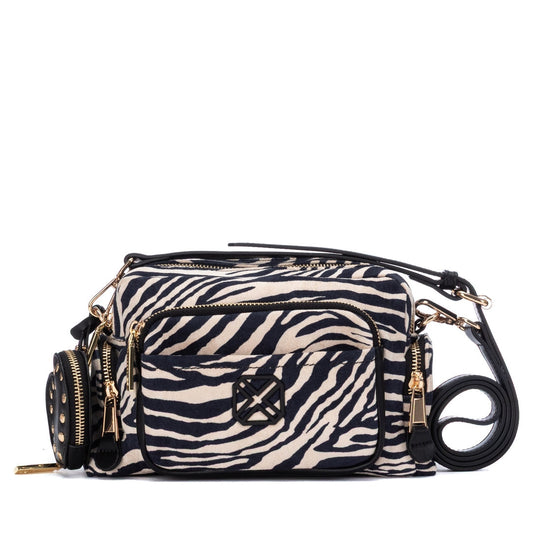 XTI Beige Zebra Handbag - 18471302