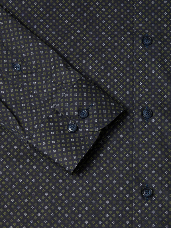Remus Uomo Kirk/Slim Shirt - Dark Navy 13073/79