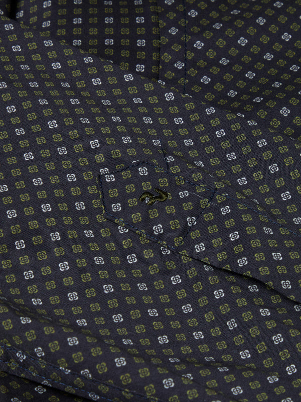 Remus Uomo Kirk/Slim Shirt - Dark Navy 13073/79