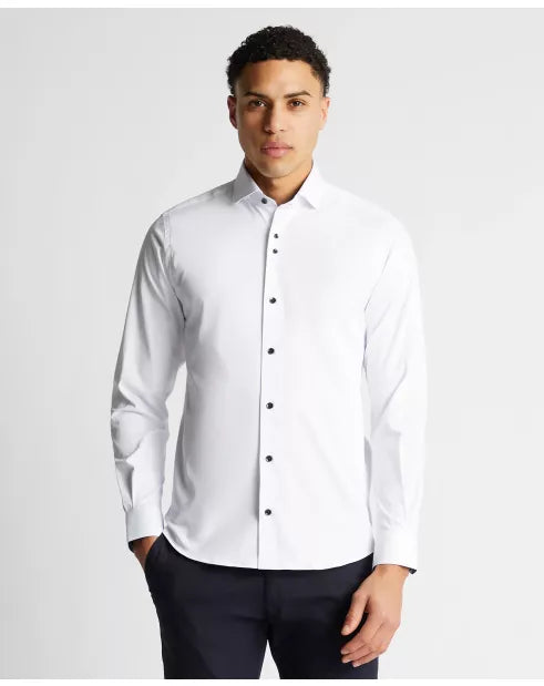 Remus Uomo Tapered Fit Shirt 13140/01 - White