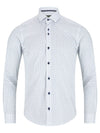 Remus Uomo Tapered/Frank Shirt - Blue & White 13166/12