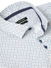 Remus Uomo Tapered/Frank Shirt - Blue & White 13166/12