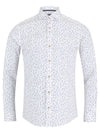 Remus Uomo Smart Casual Shirt 13174-92 - White/Navy