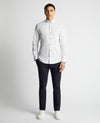Remus Uomo Smart Casual Shirt 13175-18 - White/Navy