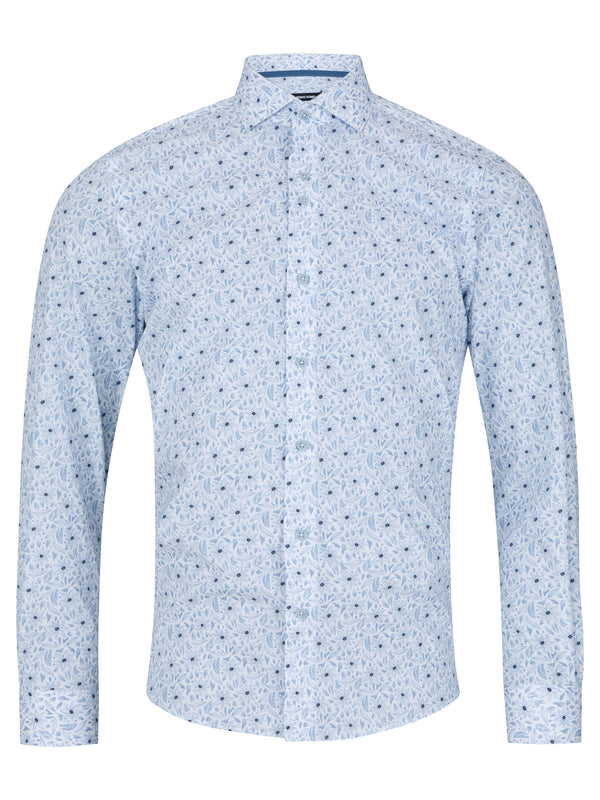 Remus Uomo Shirt 13182-12 - Blue & White