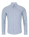 Remus Uomo Jensen/Regular Long Sleeve Semi Formal Shirt  - Navy 13307_18 [Size 15.5]