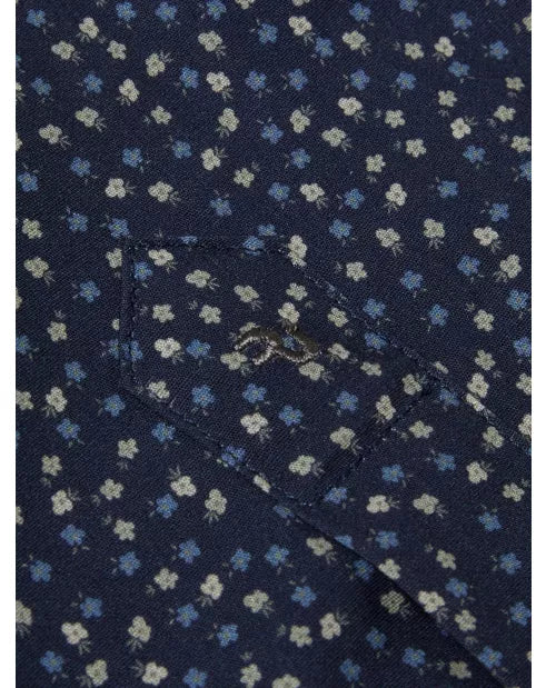 Remus Uomo Jensen Regular Shirt - Navy 13312/78