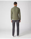 Remus Uomo Slim/Ashton Long Sleeve Shirt -  Dark Green