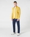 Remus Uomo Slim/Ashton Cotton Casual Shirt - Yellow