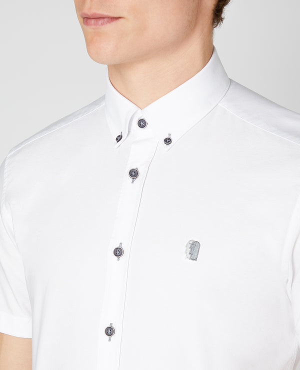 Remus Uomo Ashton/Slim Shirt - White