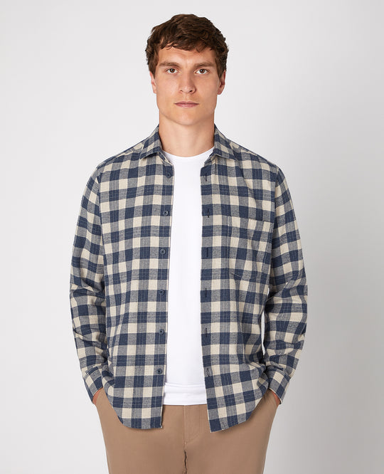 Remus Uomo Flannel Shirt - 13725/92 [Size M]