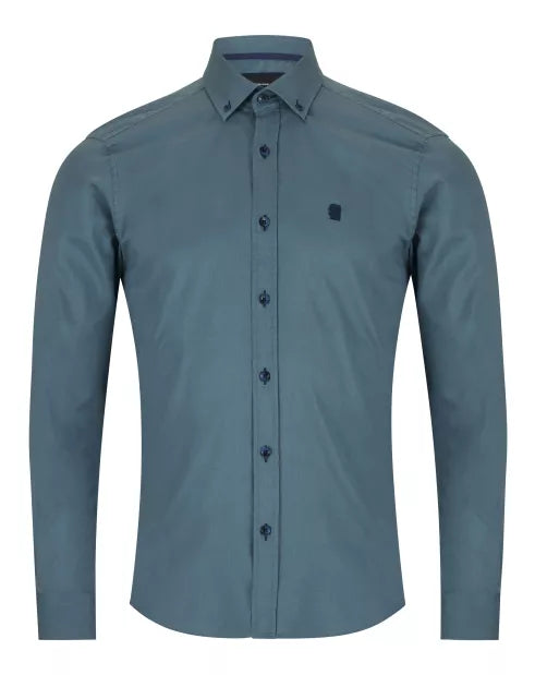Remus Uomo Parker Tapered Shirt - Blue 13961/25
