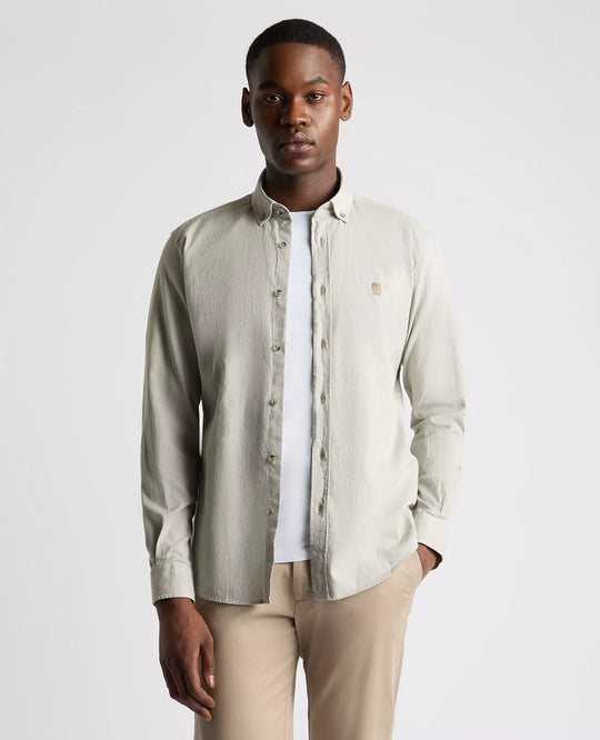 Remus Uomo Parker Tapered Shirt - Light Green 13961/32
