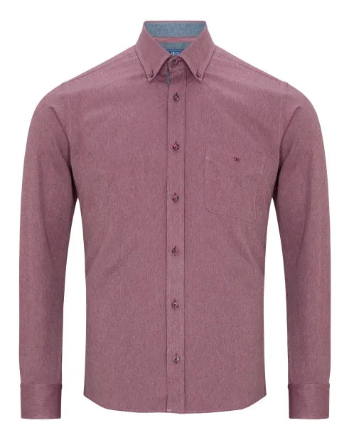 Daniel Grahame Drifter Shirt 14035/66 - Burgundy