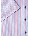 Daniel Grahame Drifter SS Shirt - Pink Stripe 14436SS-16