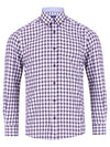 Daniel Grahame Drifter Shirt - Purple Check 14470/17