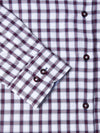 Daniel Grahame Drifter Shirt - Purple Check 14470/17